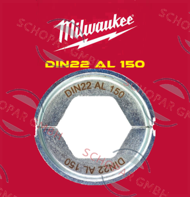 Milwaukee-DIN22 AL 150 price