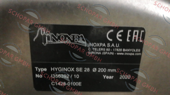 Inoxpa-bellows for I356392/10 price