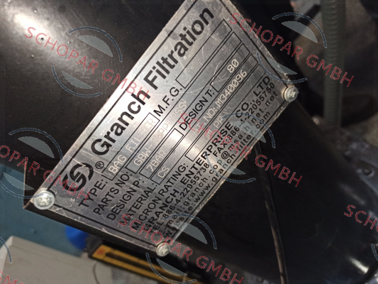 GRANCH FILTER-GBW-10PP-PSS price