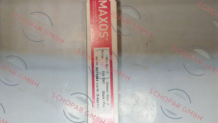 Maxos-3000R/280/30/17 /  DIN 7081 price