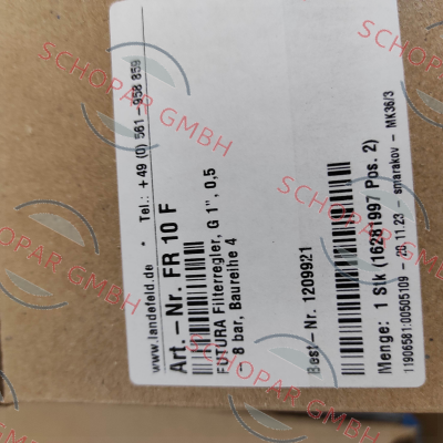 Emc-FR 10 F / G 1", 0,5 price