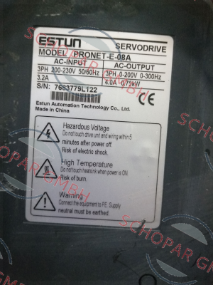Estun-PRONET-E-08A price