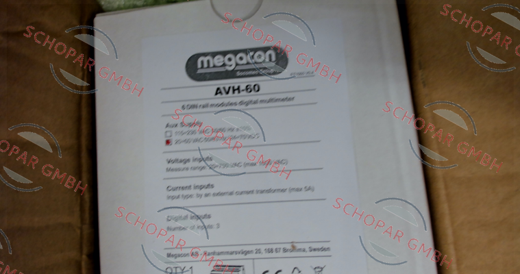 Megacon-596121 / AVH60 price