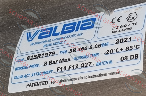 Valbia-82SR1979 price