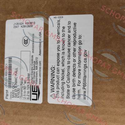United Electric Controls-J120-524-M201-QC1 price