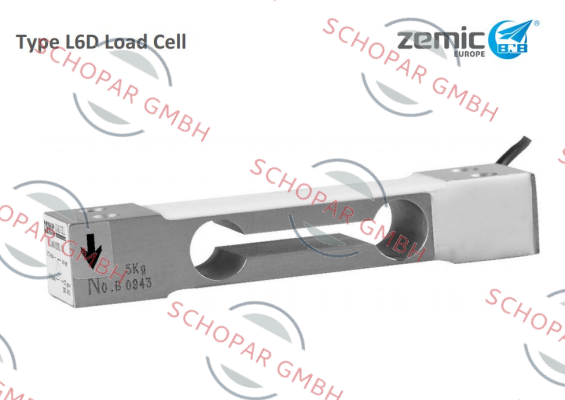 ZEMIC-Order No. 1060230,  Typ L6D-C3-6kg-0.4B, Y= 10000  price