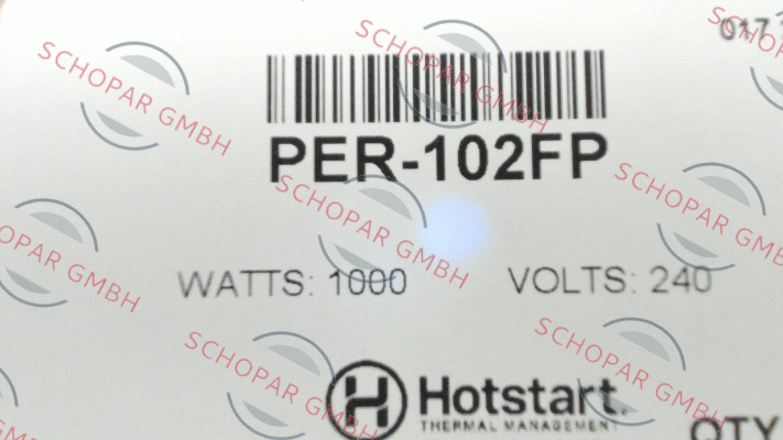 Hotstart-PER-102FP price