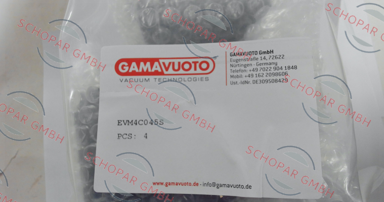 GAMAVUOTO-EVM4C045S price