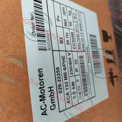 AC Motoren-ACA 132 MB 6/PHE (Design: IM B3) price