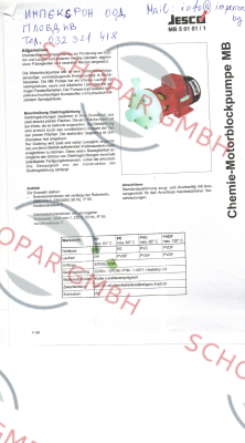 Jesco-O-Ring (Spiralgehäuse) for MB 25-140 price