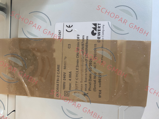 DEWERT-Duomat 9 83 267 price