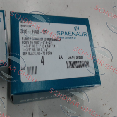 SPAENAUR-315-H40-2P price