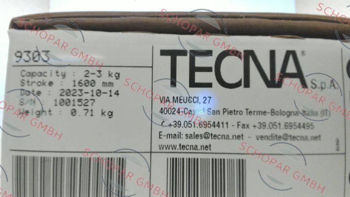Tecna-Type 9303 price