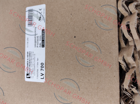 Rübsamen & Herr-LV700 115V /sauged price