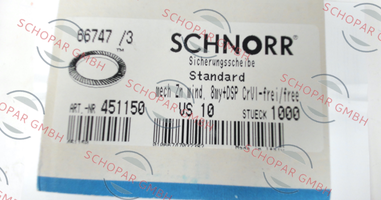 Schnorr-451150 VS 10 price
