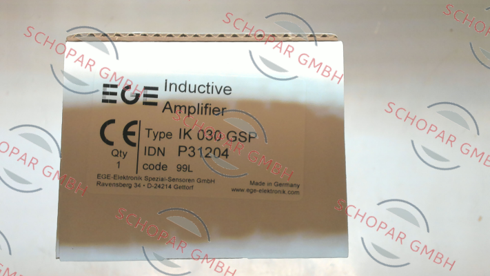 Ege-p/n: P31204, Type: IK 030 GSP price