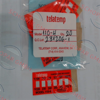 Telatemp-110-4 price