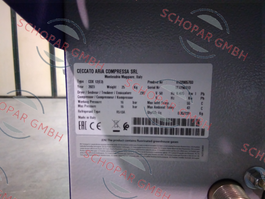 CECCATO ARIA COMPRESSA-4102005703 / CDX12 price