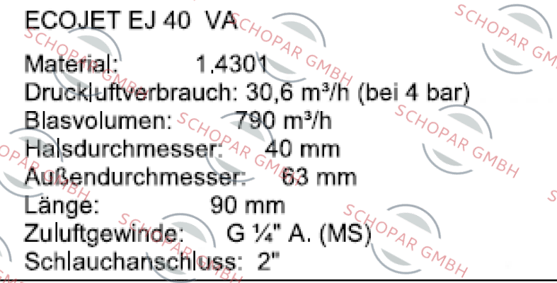 KRAHNEN-ECOJET EJ 40 VA price