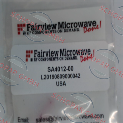 Fairview Microwave-SA4012-00 price