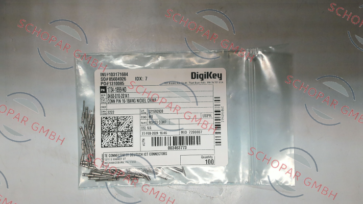 Deutsch (TE Connectivity)-0460-010-20141 price