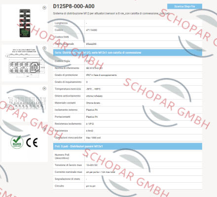 MINTEC-D125P8-000-A00 price
