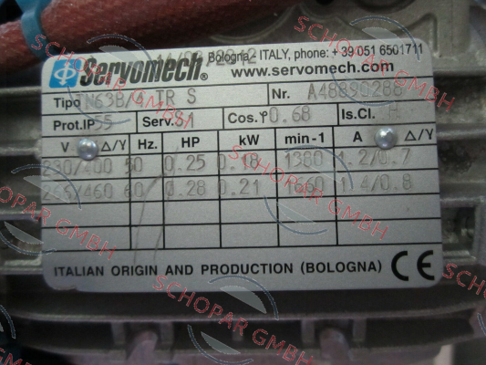 Servomech-TN63B/4 TR S price