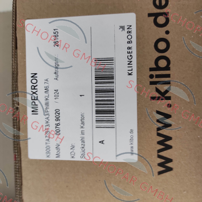 Klinger Born-0076.9020 price