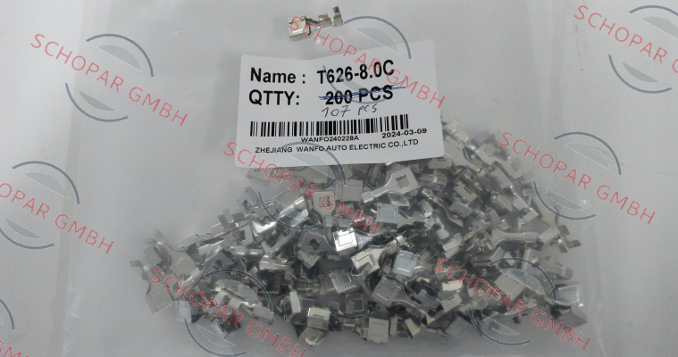 Wanfo electric-T626-8.0C price