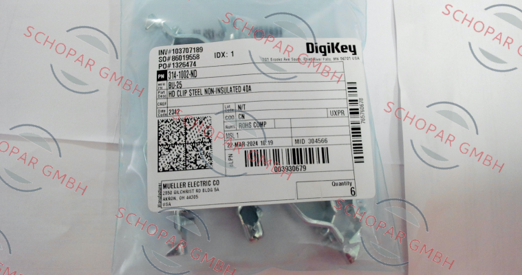 Mueller Electric-BU-25 price