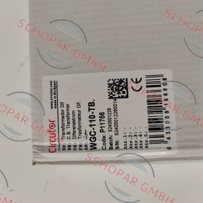 Circutor-WGC 110-TB / P11756 price