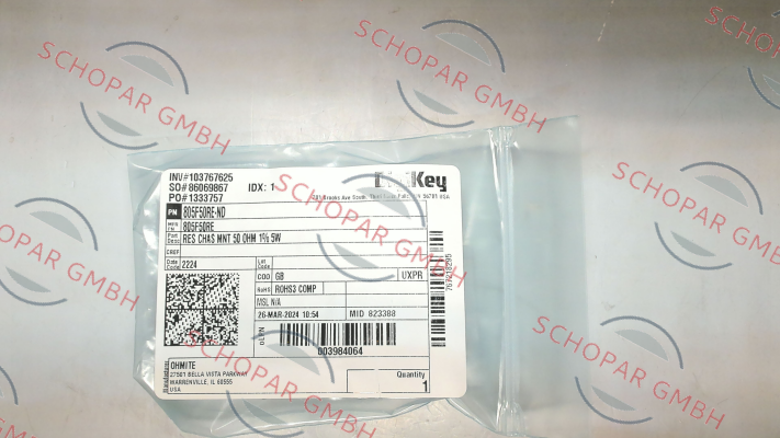 Ohmite-805F50RE price