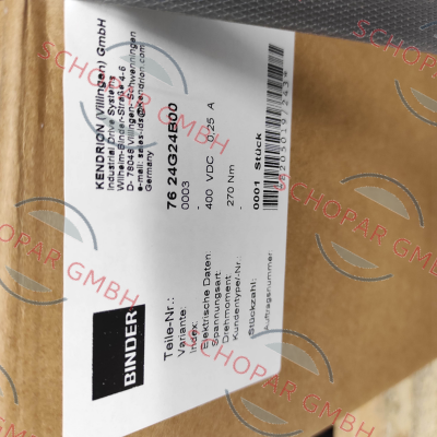 Kendrion-76 24G24B00-0003 price