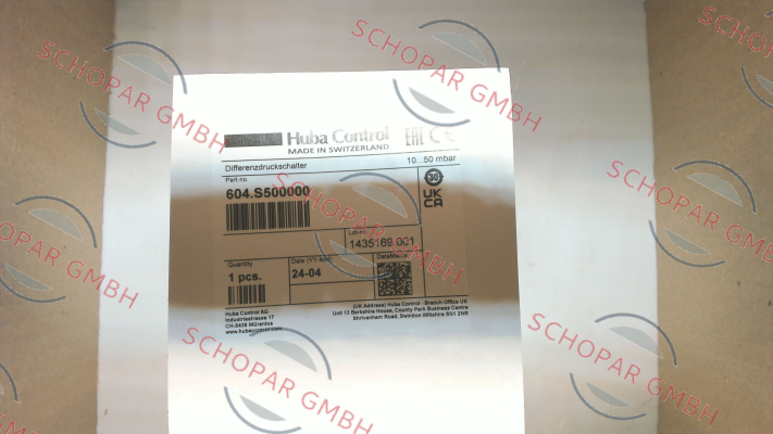 Huba Control-604.S500000 price