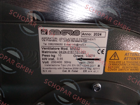 Moro-MN552 LG270 price