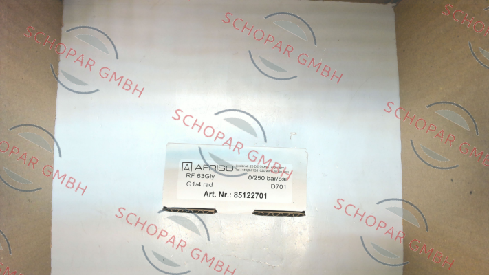 Afriso-RF63Gly /  85122701 price