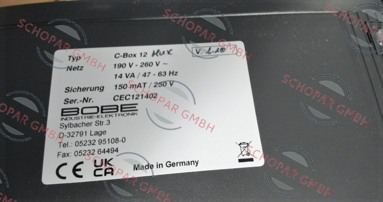 Bobe-C-BOX12MUX price