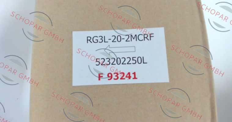 Uhing®-Nr. 523202250L Type RG3L-20-2MCRF price