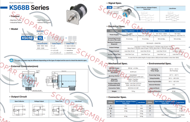 Kwangwoo-KS68B-15-1024ZT-C price