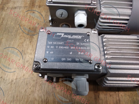 Minimotor-Typ. MC 244 PT price