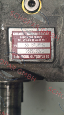 Girard Transmissions-Dynabox 35 Basic 10,25 P H3 BMF70/500 AM N°5 Ø14 mm 4578404 price