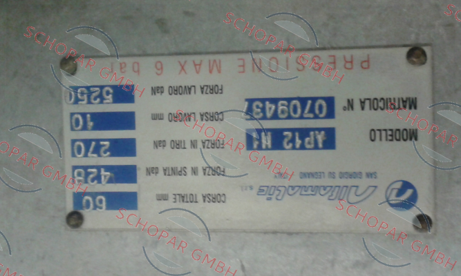 Alfamatic-AP12 60/10 M1 price