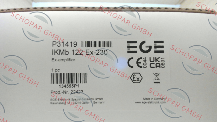 Ege-p/n: P31419, Type: IKMb 122 Ex-230 price