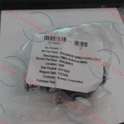 Bucher-EMDV-10-N-C1-0-230AG price