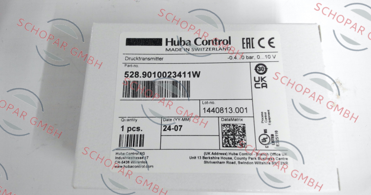 Huba Control-528.9010023411W price