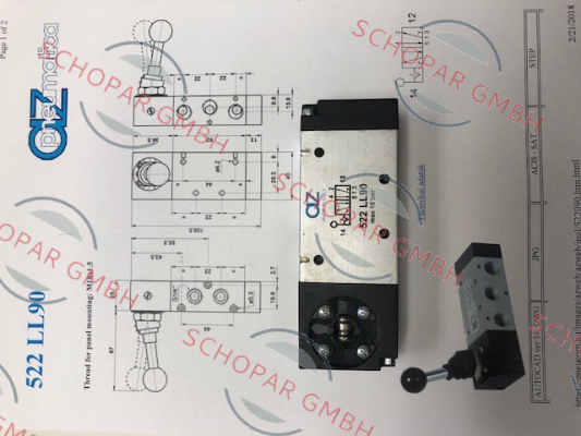 AZ Pneumatica-522 LL90 /  01.057.4 price