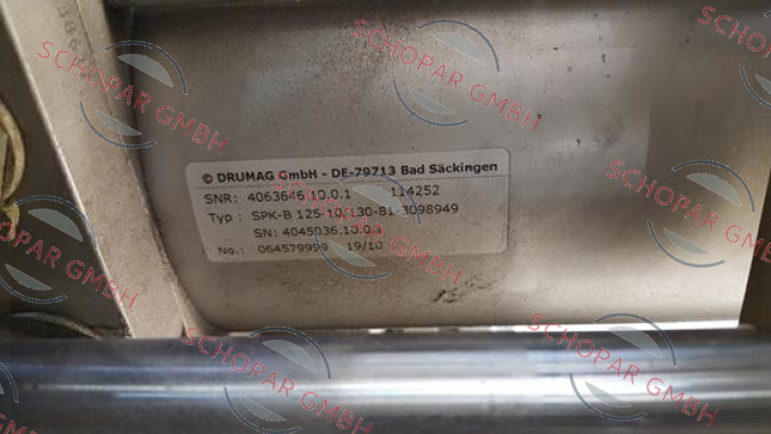 Specken Drumag-Repair kit for the cylinderSPK-B 125-10/130-81-3098949 -  not available  price