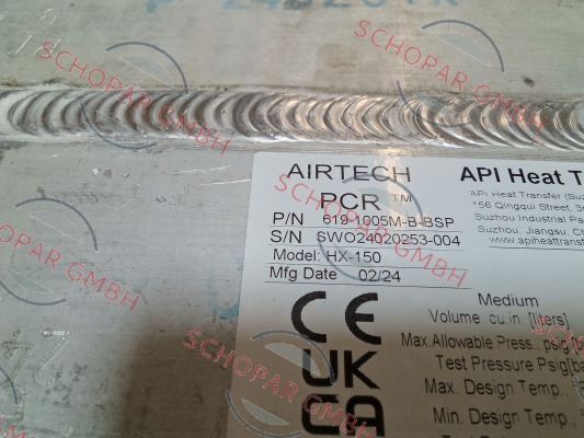 API Airtech-PCR 619-1005 M-BSP price