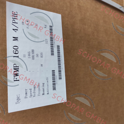 AC Motoren-FWMP 160 M 4 / PHE price