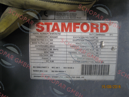 Stamford-450-16016 price